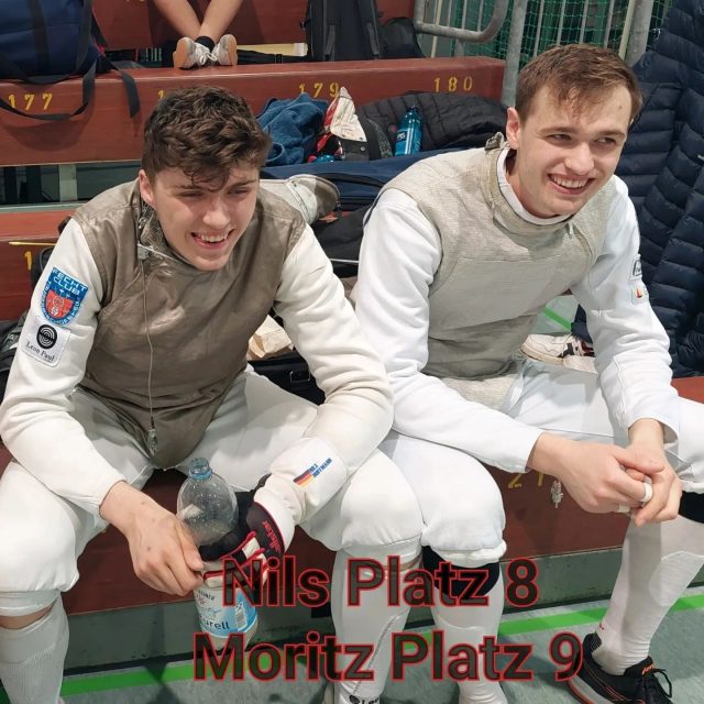 Deutsche Meisterschaft
Weinheim (GER) 14. Mai 2022
Florett Herren U20 Einzel