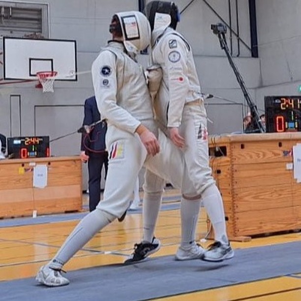 Deutsche Meisterschaft U20 Florett
Einzel: Fenja Platz 20, Maximilian Platz 80, Jaron Platz 69, Nils Platz 10
Team: Nils, Jaron, MaximilianPlatz 10
https://www.fencingworldwide.com/de/27355-2023/tournament/