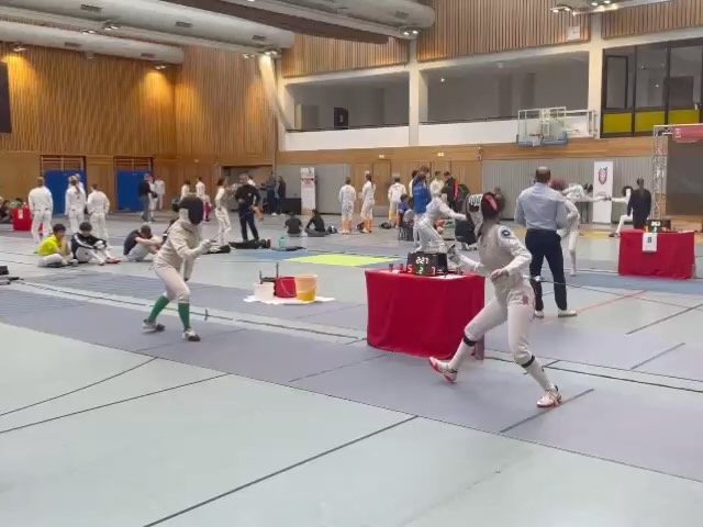 Einblicke in die Teamgefechte der HM🤺