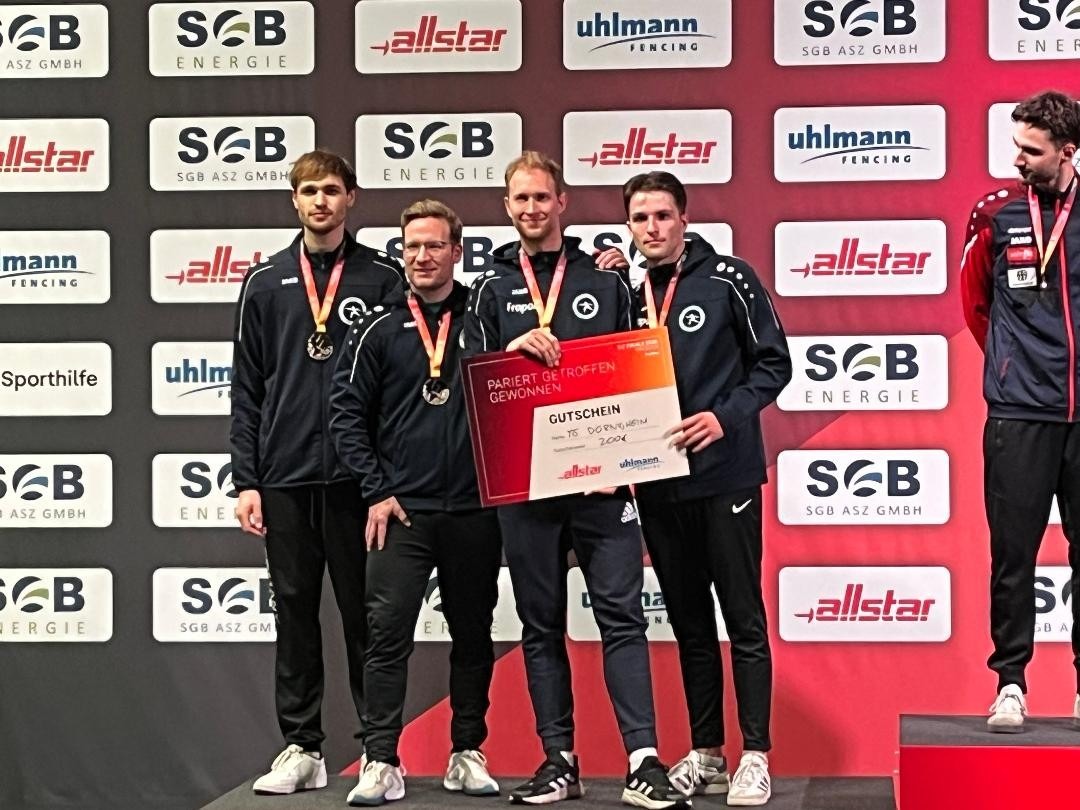 Zwei Silbermedaillen für Maintaler Fechter bei „Die Finals“ der Deutschen Meisterschaften